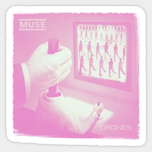 Muse DRONES pink ver Sticker